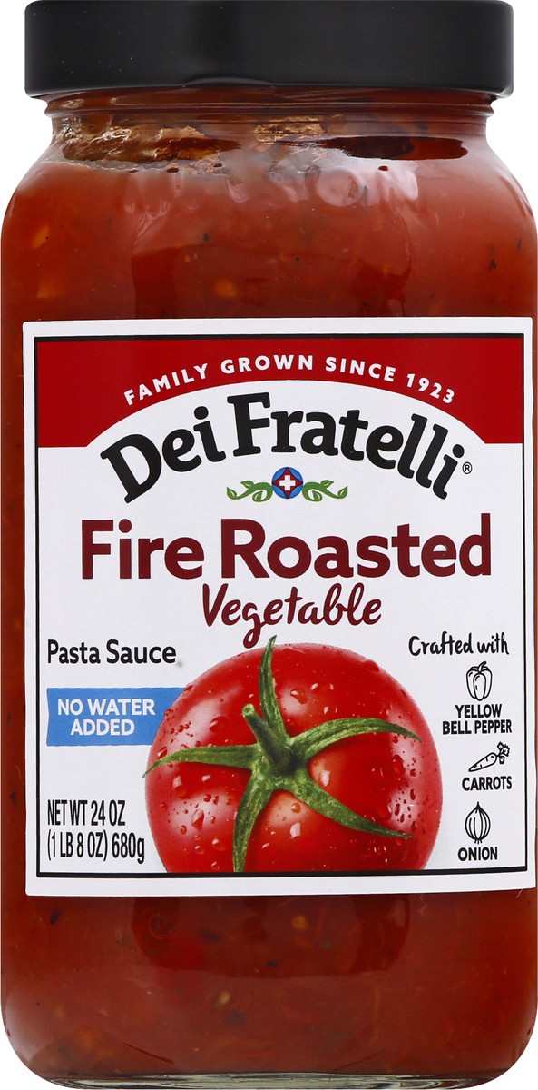 slide 6 of 9, Dei Fratelli Fire Roasted Vegetable Pasta Sauce 24 oz, 24 oz