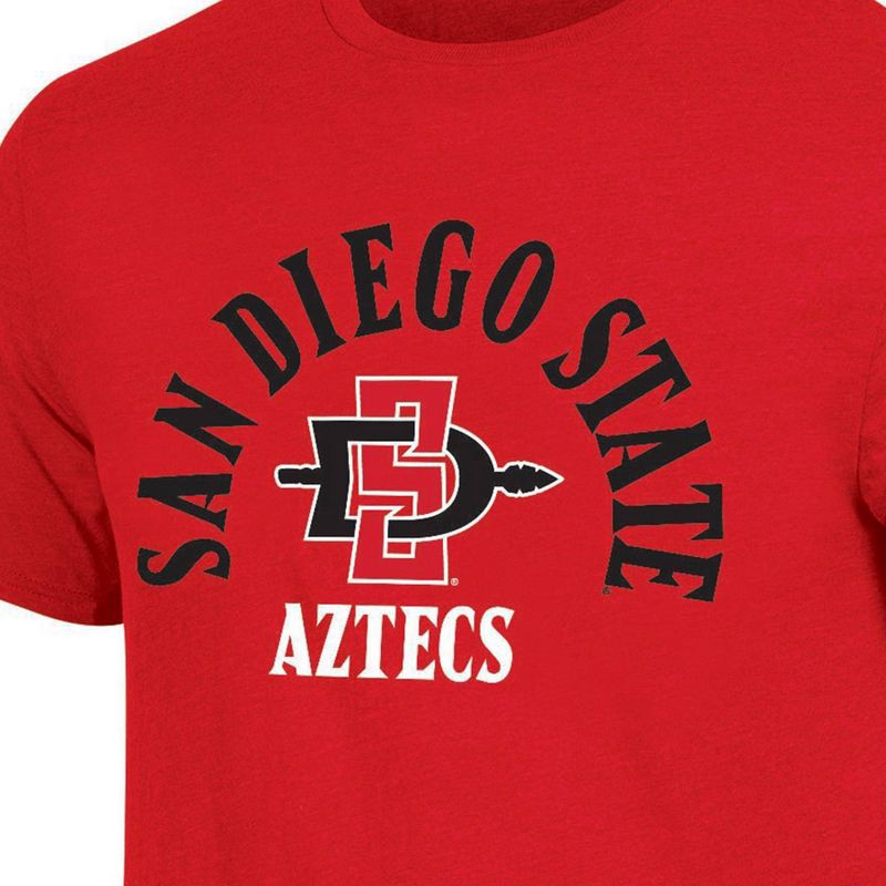 slide 3 of 3, NCAA San Diego State Aztecs Men's Core T-Shirt - S, 1 ct