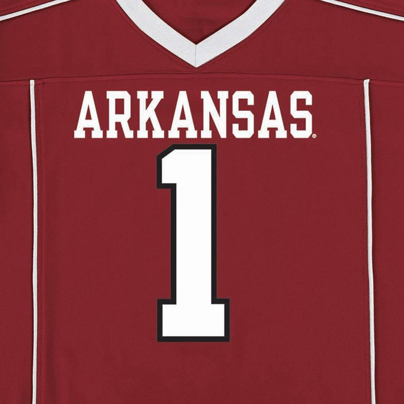 slide 3 of 3, NCAA Arkansas Razorbacks Toddler Boys' Jersey - 2T, 1 ct