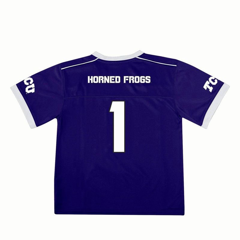 slide 2 of 3, NCAA TCU Horned Frogs Toddler Boys' Jersey - 2T, 1 ct