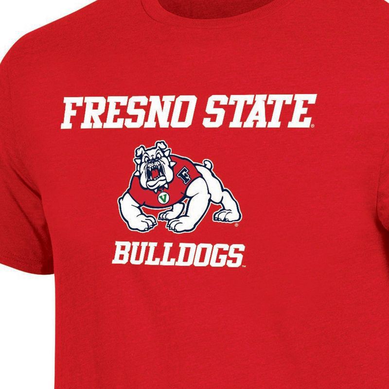 slide 3 of 3, NCAA Fresno State Bulldogs Men's Core T-Shirt - L, 1 ct