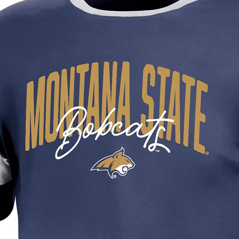 slide 3 of 3, NCAA Montana State Bobcats Girls' Knot T-Shirt - S, 1 ct