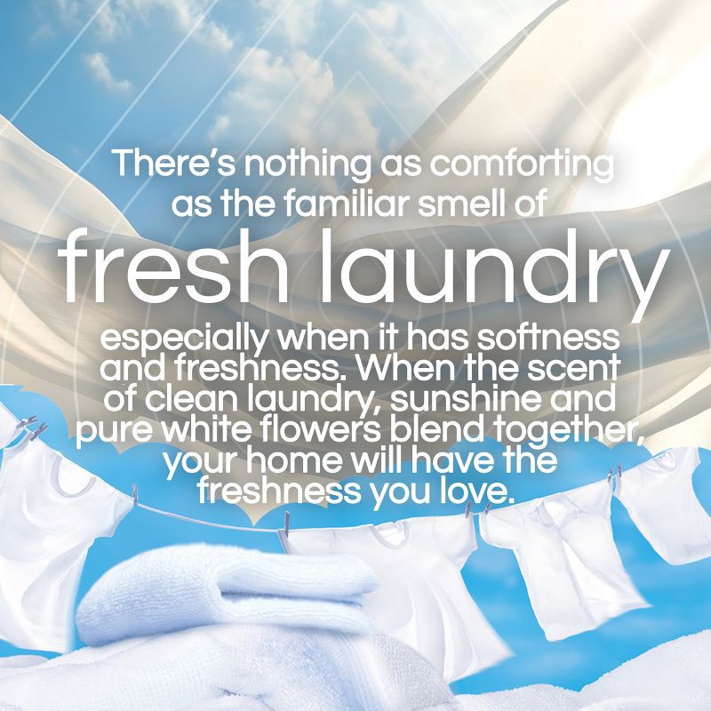 slide 4 of 9, Air Wick Plug-in Scented Oil Air Freshener Refills - Fresh Linen - 6pk, 6 ct