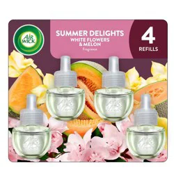 Air Wick Scented Oil Air Freshener Refills - Summer Delights - 4pk