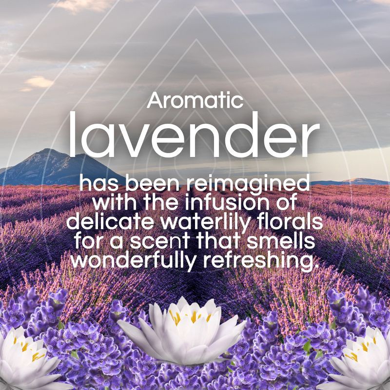 slide 4 of 9, Air Wick Vibrant Plug-in Scented Oil Air Freshener Refills - Lavender & Waterlily - 4pk, 4 ct