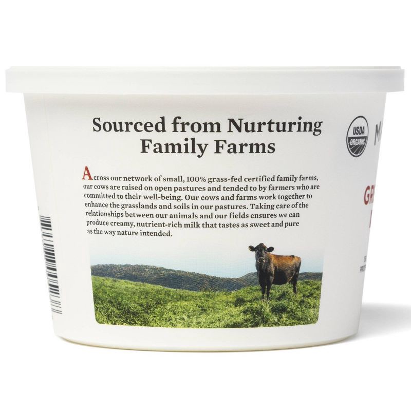 slide 3 of 3, Maple Hill Creamery Plain Greek Yogurt - 16oz, 16 oz