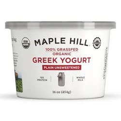 Maple Hill Creamery Plain Greek Yogurt - 16oz