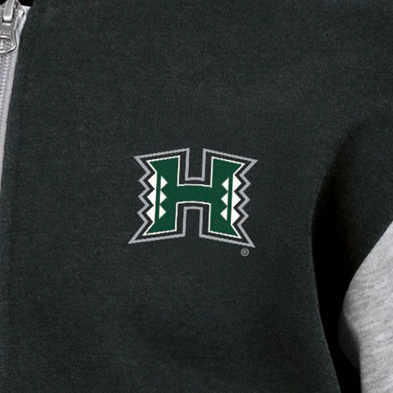 slide 3 of 3, NCAA Hawaii Rainbow Warriors Boys' Buffalo Checkered Fleece T-Shirt - M: Lightweight Pullover, 1 ct