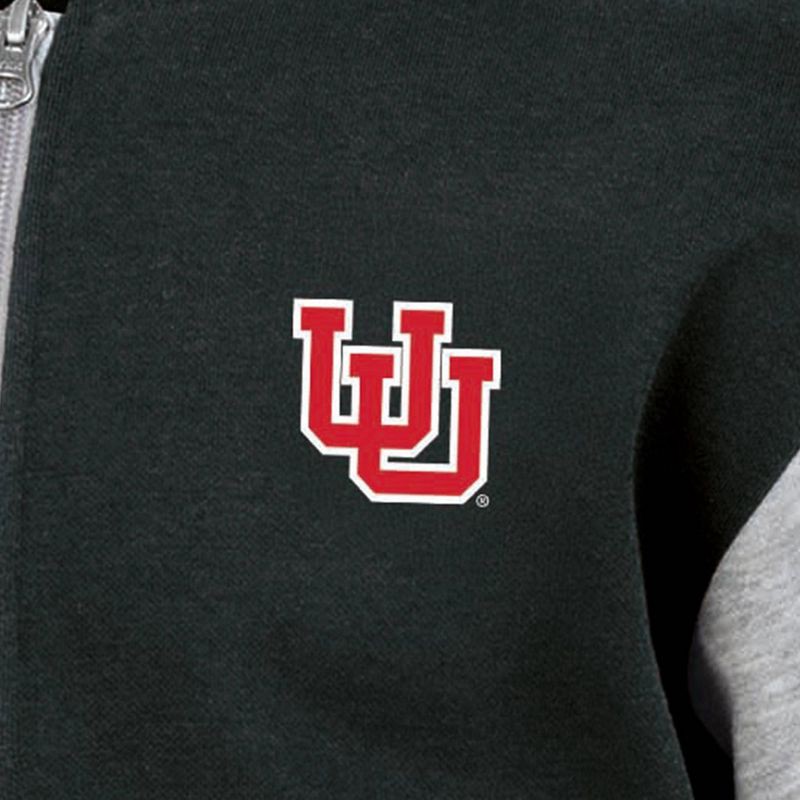 slide 3 of 3, NCAA Utah Utes Boys' Buffalo Checkered Fleece T-Shirt - XS, 1 ct