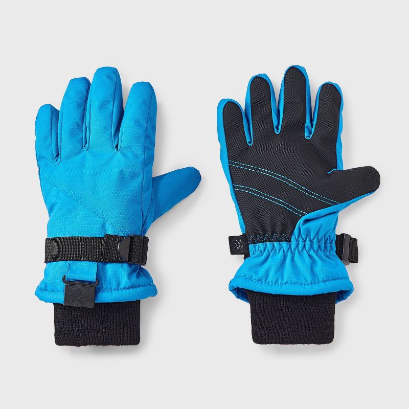 slide 1 of 3, Boys' Ski Glove - All In Motion™ Blue 14-16, 1 ct