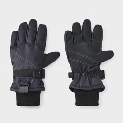 Kids' Ski Glove - All In Motion™ Black 5-7