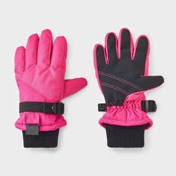 Girls' Ski Glove - All In Motion™ Pink 8-12