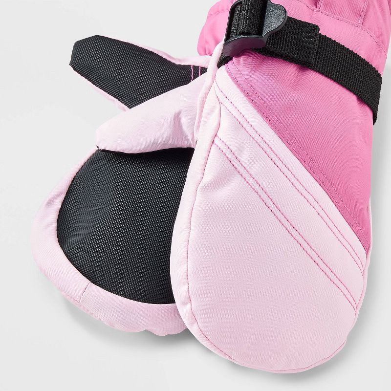 slide 2 of 3, Girls' Ski Mitten - All In Motion™ Light Pink 14-16, 1 ct