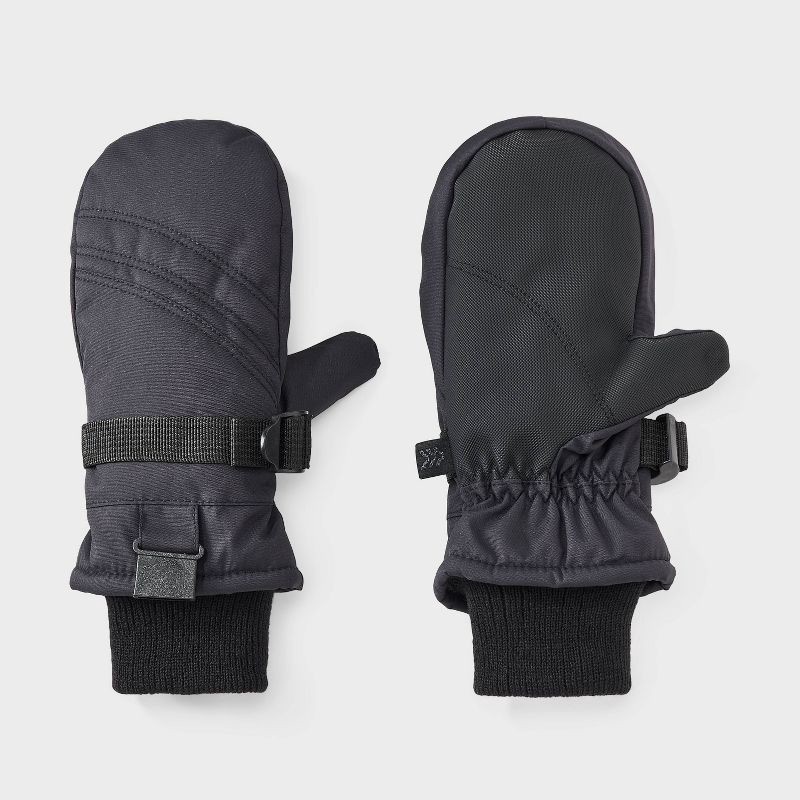 slide 1 of 3, Kids' Ski Mitten - All In Motion™ Black 5-7, 1 ct