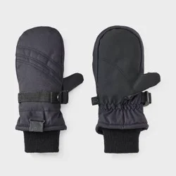 Kids' Ski Mitten - All In Motion™ Black 5-7