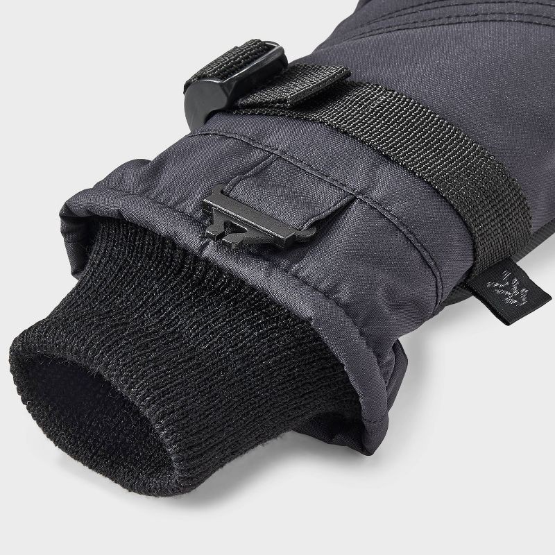 slide 3 of 3, Kids' Ski Mitten - All In Motion™ Black 8-12, 1 ct