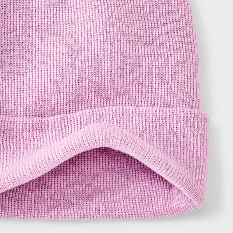 slide 3 of 3, Kids' Value Hat - Cat & Jack™ Mauve, 1 ct