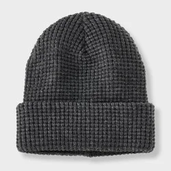 Boys&#x27; Waffle Beanie Hat - art class™ Gray