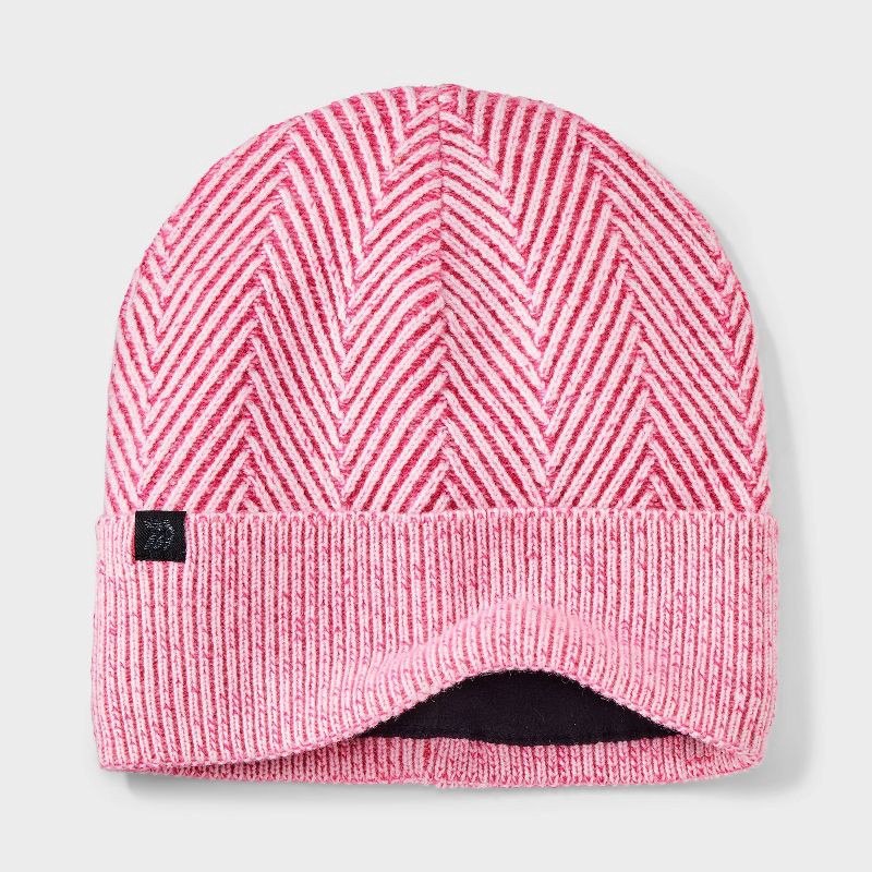 slide 2 of 3, Kids' Knit Beanie Hat - All In Motion™ Pink, 1 ct