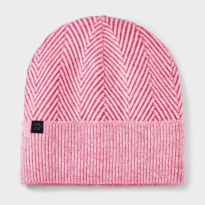 slide 1 of 3, Kids' Knit Beanie Hat - All In Motion™ Pink, 1 ct