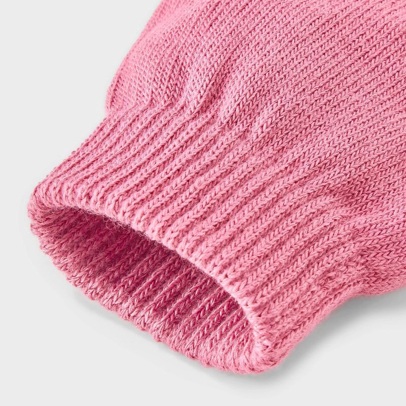 slide 3 of 4, Kids' Value Hat and Gloves Set - Cat & Jack™ Rose Pink, 1 ct
