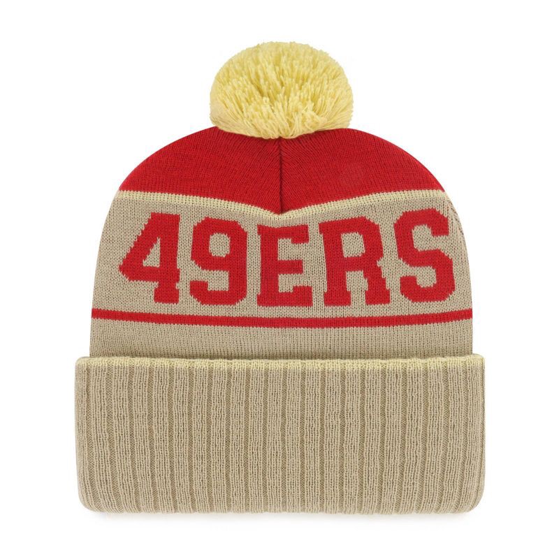 slide 2 of 2, NFL San Francisco 49ers Liftline Knit Beanie, 1 ct