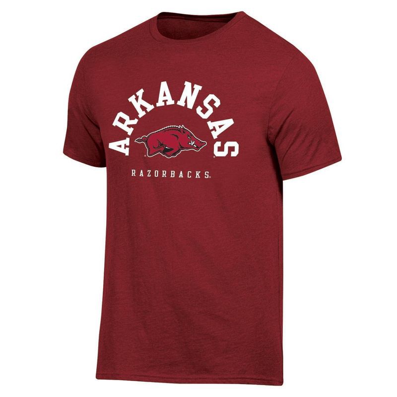 slide 1 of 3, NCAA Arkansas Razorbacks Men's Core T-Shirt - L, 1 ct