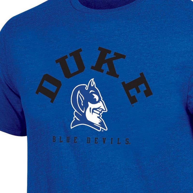 slide 3 of 3, NCAA Duke Blue Devils Men's Core T-Shirt - M: Cotton-Polyester Blend, Fit, 1 ct