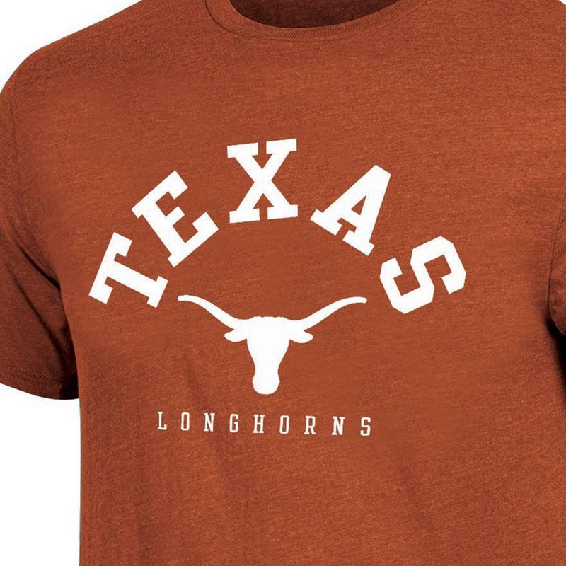 slide 3 of 3, NCAA Texas Longhorns Men's Core T-Shirt - M: Fit, Lightweight Jersey, 1 ct