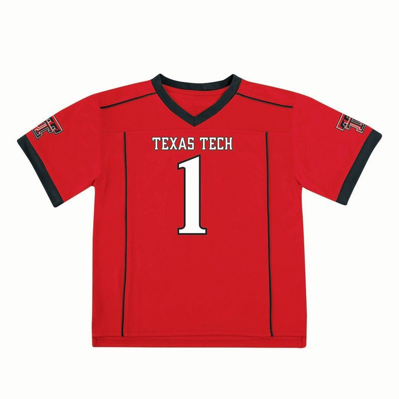 slide 1 of 3, NCAA Texas Tech Red Raiders Toddler Boys' Jersey - 4T, 1 ct