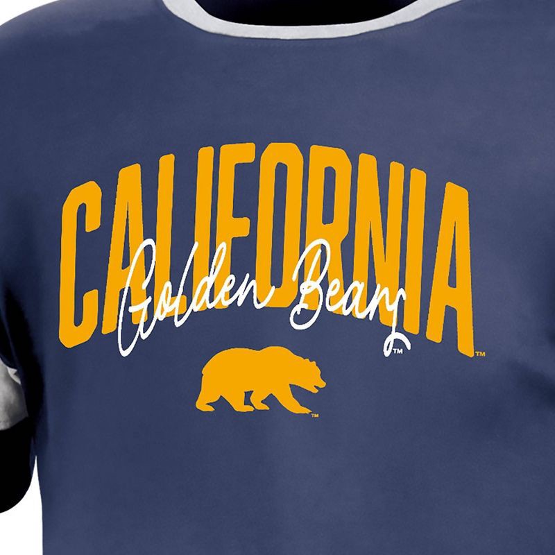 slide 3 of 3, NCAA Cal Golden Bears Girls' Knot T-Shirt - XS, 1 ct