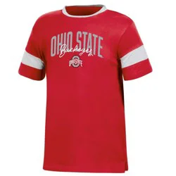 NCAA Ohio State Buckeyes Girls' Knot T-Shirt - XL