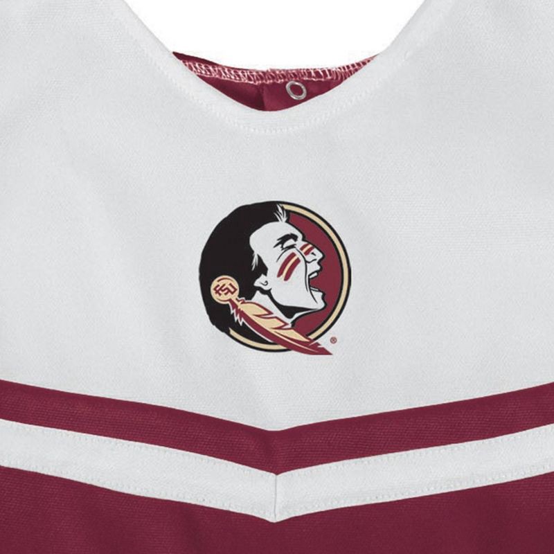 slide 3 of 3, NCAA Florida State Seminoles Infant Girls' Cheer Dress Set - 12M, 1 ct