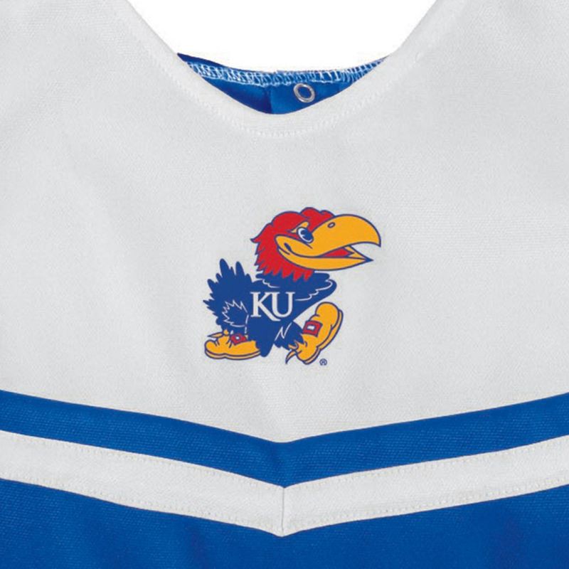 slide 2 of 3, NCAA Kansas Jayhawks Infant Girls' Cheer Dress Set - 12M, 1 ct