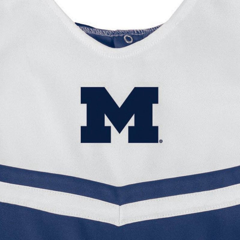 slide 2 of 3, NCAA Michigan Wolverines Infant Girls' Cheer Dress Set - 24M, 1 ct