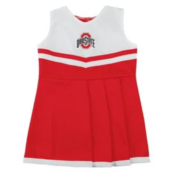 NCAA Ohio State Buckeyes Infant Girls' Cheer Dress Set - 24M