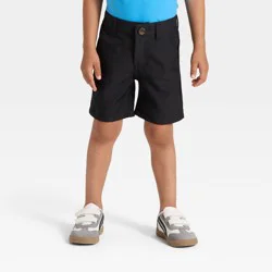 Toddler Boys' Quick Dry Chino Shorts - Cat & Jack™ Black 3T