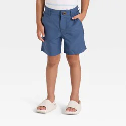 Toddler Boys' Quick Dry Chino Shorts - Cat & Jack™ Blue 18M