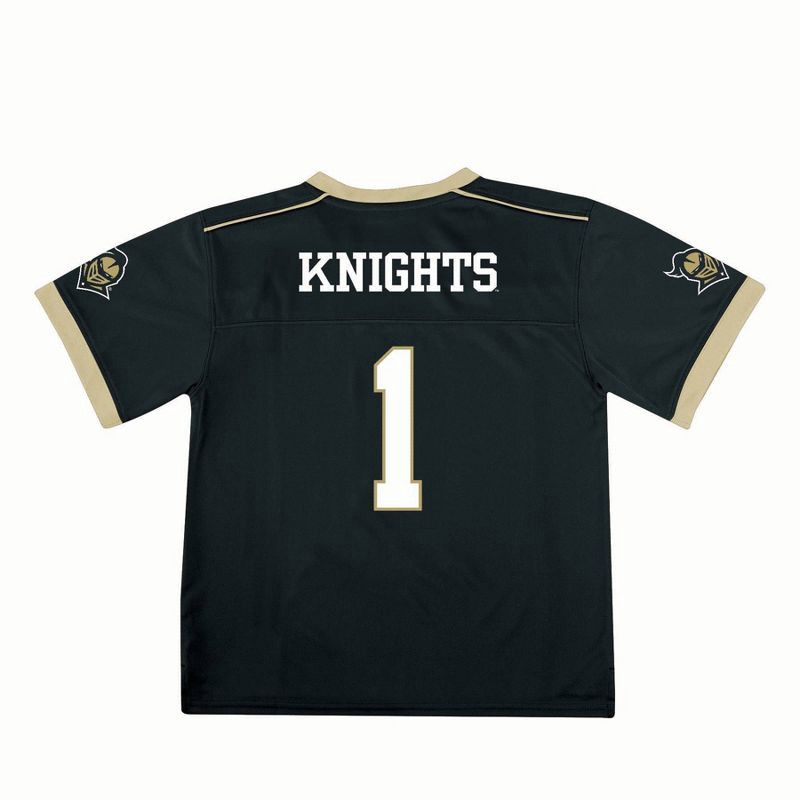 slide 2 of 3, NCAA UCF Knights Toddler Boys' Jersey - 3T: Polyester V Neck Pullover, Short Sleeve, 1 ct