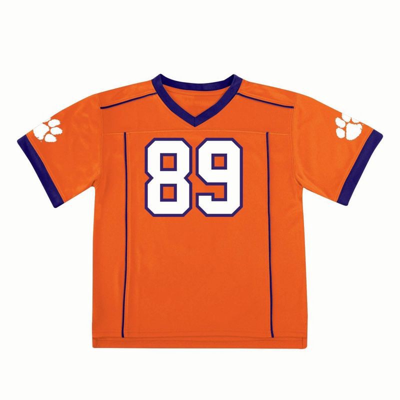 slide 1 of 3, NCAA Clemson Tigers Toddler Boys' Jersey - 2T, 1 ct