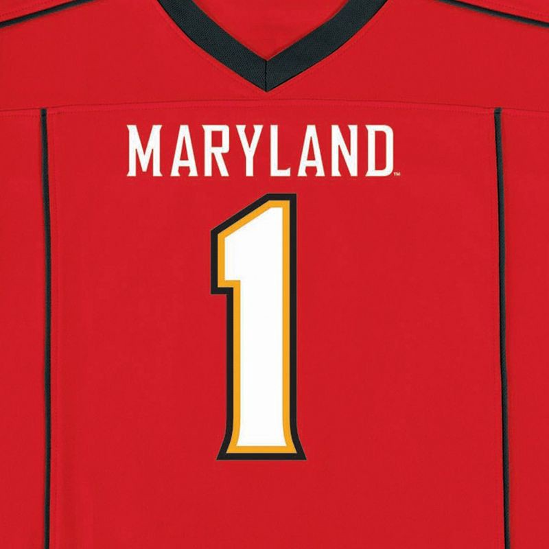 slide 3 of 3, NCAA Maryland Terrapins Toddler Boys' Jersey - 4T, 1 ct