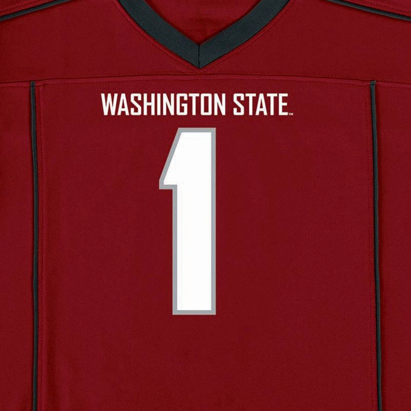 slide 3 of 3, NCAA Washington State Cougars Toddler Boys' Jersey - 2T, 1 ct