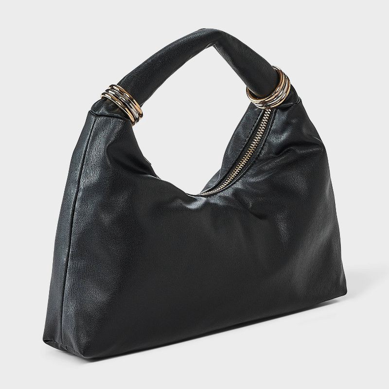 slide 3 of 5, Soft Mini Handbag - A New Day Black, 1 ct