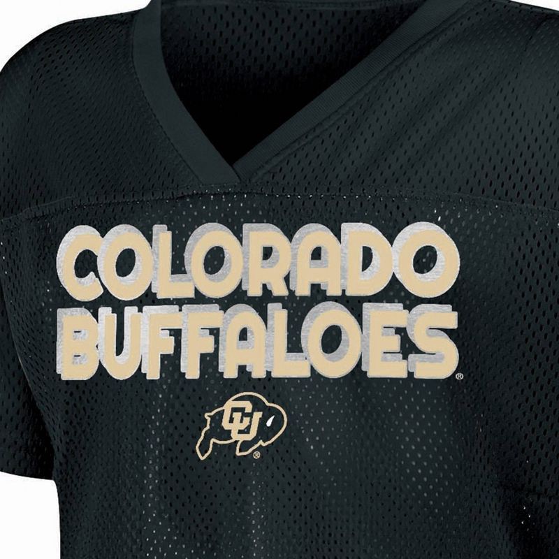 slide 3 of 3, NCAA Colorado Buffaloes Girls' White Jersey - L, 1 ct