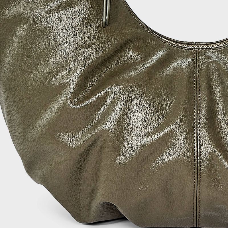 slide 5 of 5, Oversized Crescent Shoulder Bag - Universal Thread™ Olive Green, 1 ct