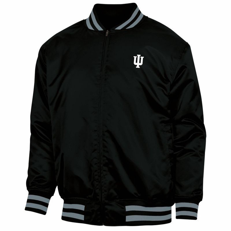 slide 1 of 3, NCAA Indiana Hoosiers Men's Jacket - XL, 1 ct