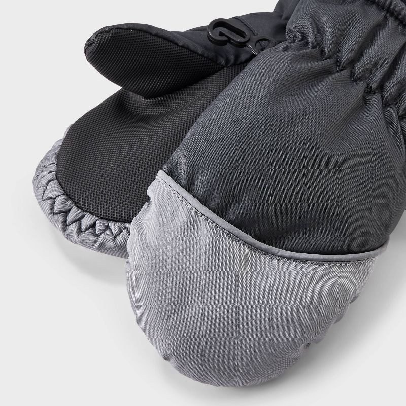 slide 2 of 3, Toddler Boys' Colorblock Snowplay Ski Mittens - Cat & Jack™ Gray 2T-5T, 1 ct