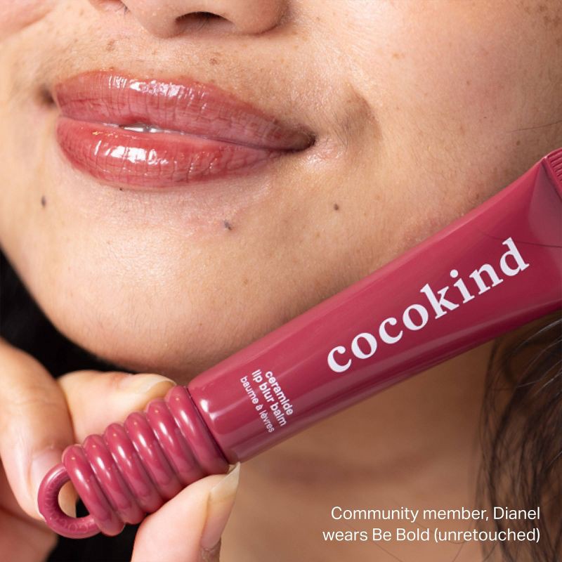 slide 6 of 8, cocokind Ceramide Lip Blur Balm - Be Bold - 0.37 fl oz, 0.37 fl oz