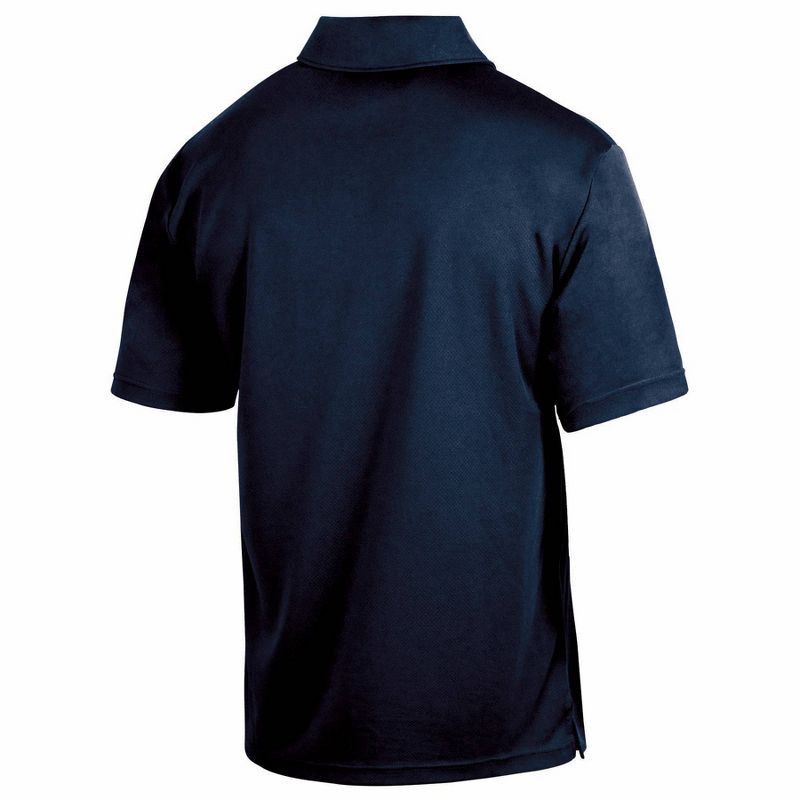 slide 2 of 3, NCAA Auburn Tigers Men's Polo T-Shirt - M: Lightweight Polyester, Standard Fit, 1 ct