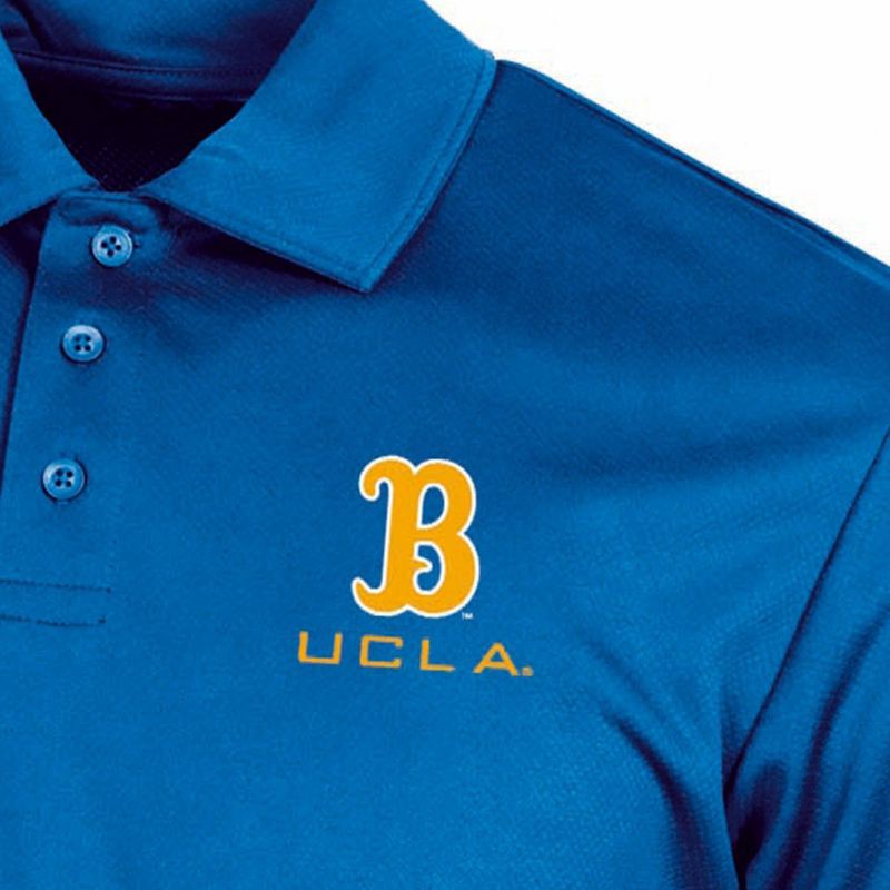 slide 3 of 3, NCAA UCLA Bruins Men's Polo T-Shirt - S, 1 ct